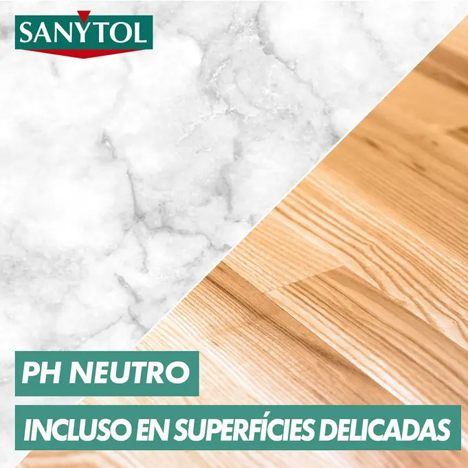 PH Neutro Su fórmula pH neutro cuida mármol, parqué y cerámica. Limpia eficazmente sin dañar ni alterar materiales sensibles o decorativos.