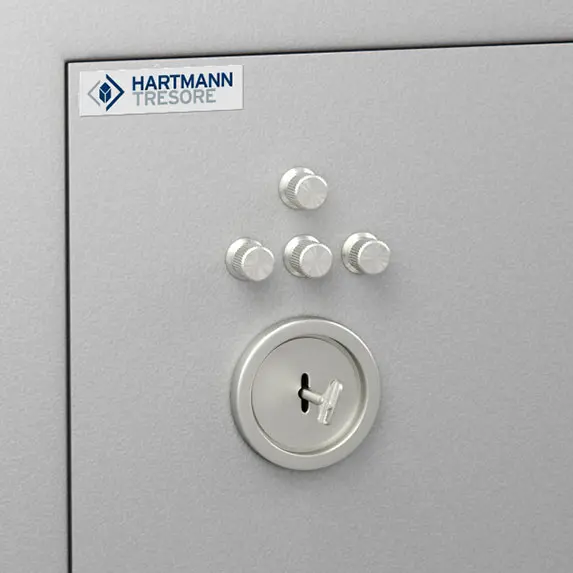 Cerradura de llave y combinación de discos del armario