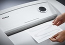 Destructora de documentos sensibles Dahle MHP 416 50564-12734 con corte en partículas 4 x 40 mm. con nivel de seguridad P-4 y cilindros de corte sin mantenimiento