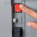 Destructora de documentos con bajo consumo Dahle 716 40330-04820 con corte de máxima seguridad 