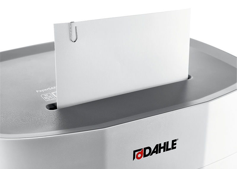 Destructora de papel Dahle PaperSafe PS 240 con nivel de seguridad P-4