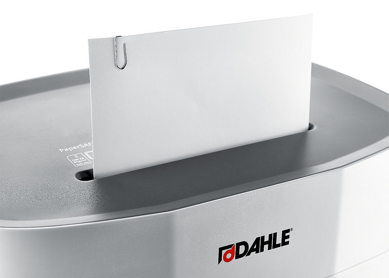 Destructora con bajo consumo Dahle PaperSafe PS 380 con nivel de seguridad P-4