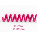 Espiral de encuadernación fabricado en plástico fucsia de 14 mm. de diámetro