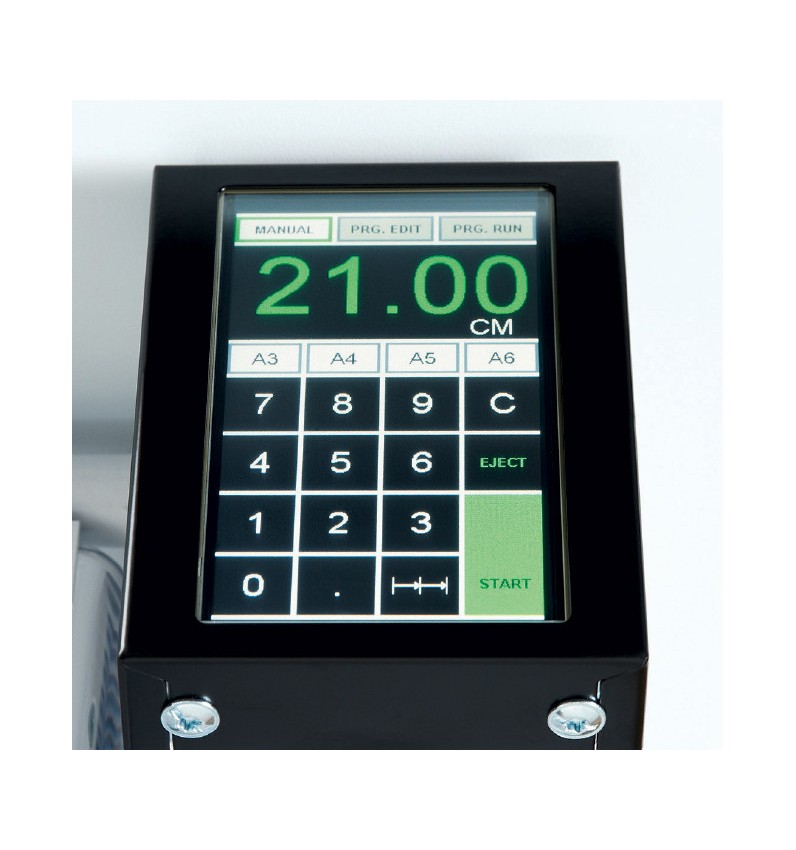 Guillotina programable con panel de mando táctil Ideal 5255