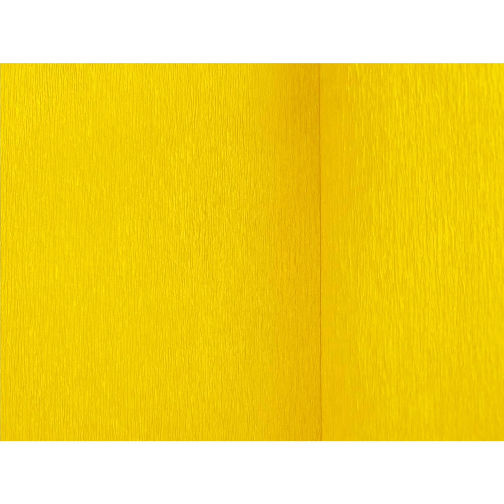 Papel crespon amarillo