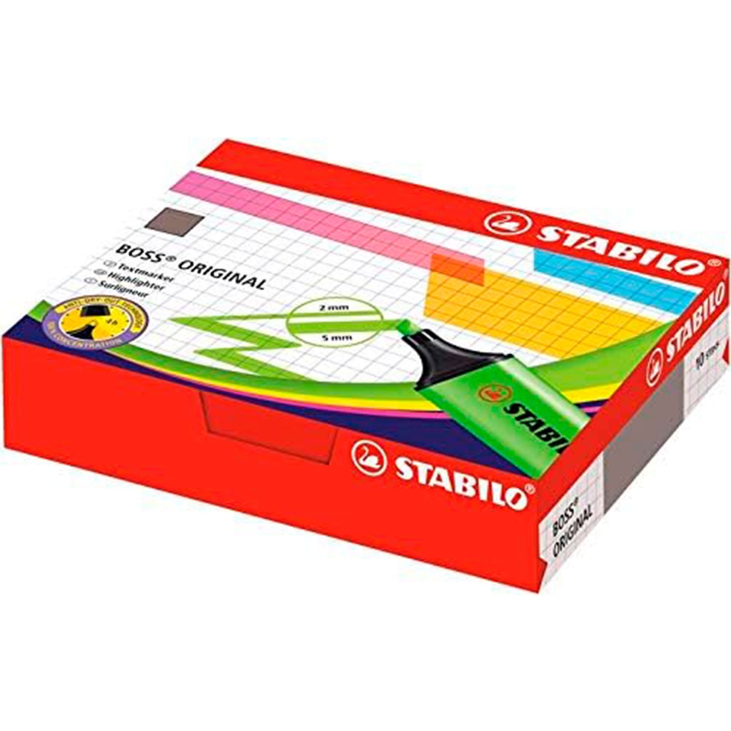 Marcador amarillo Stabilo