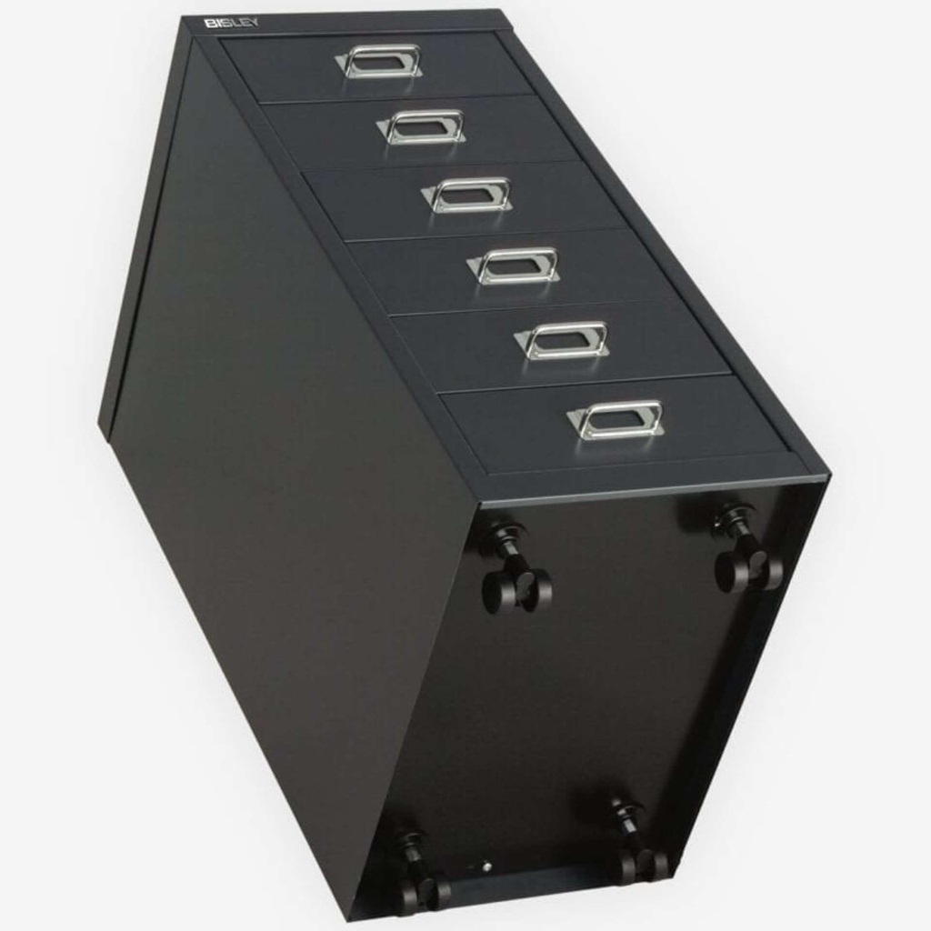 Base con ruedas para multigavetas Bisley MultiDrawers serie 29 y 39