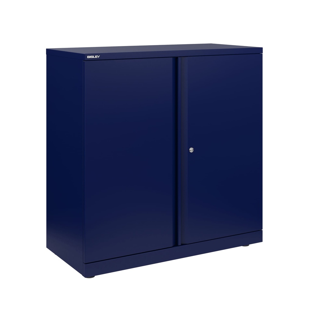 Armario metálico de puertas batientes Essentials 1000 x 800 mm azul oscuro