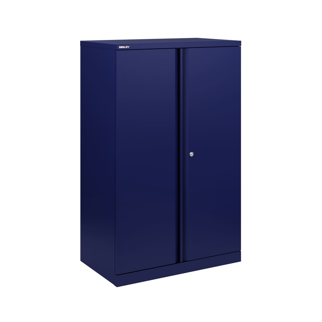 Armario metálico de puertas batientes Essentials 1270 x 800 mm azul Oxford