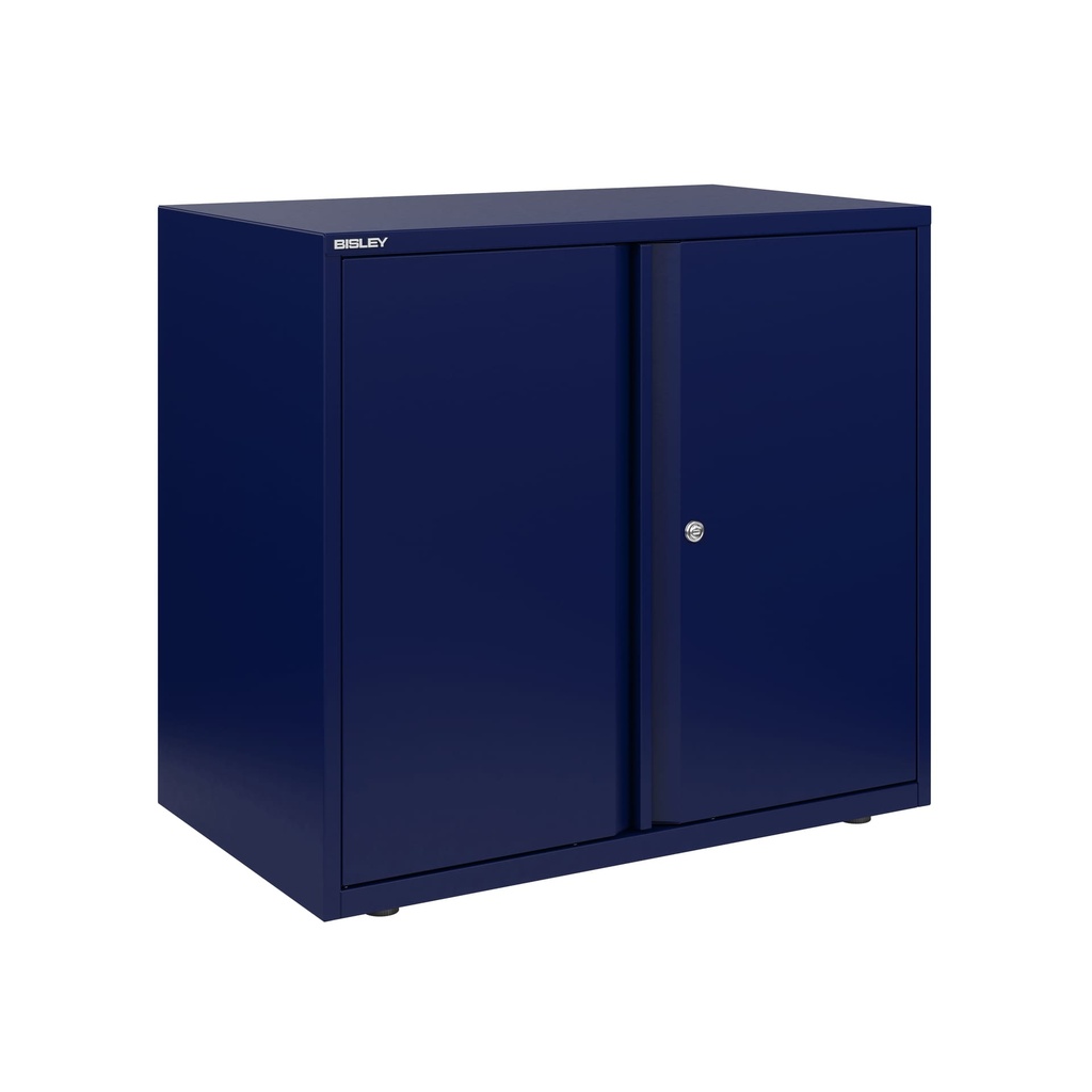 Armario metálico de puertas batientes Essentials 693 x 800 mm azul Oxford