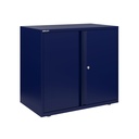 Armario metálico de puertas batientes Essentials 693 x 800 mm azul Oxford