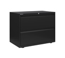 Archivador para carpetas colgantes Bisley Essentials color negro