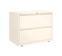Archivador para carpetas colgantes Bisley Essentials color blanco tiza roto