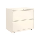 Archivador para carpetas colgantes Bisley Essentials color blanco tiza roto
