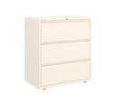 Archivador para carpetas colgantes Bisley Essentials color blanco tiza roto