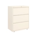 Archivador para carpetas colgantes Bisley Essentials color blanco tiza roto