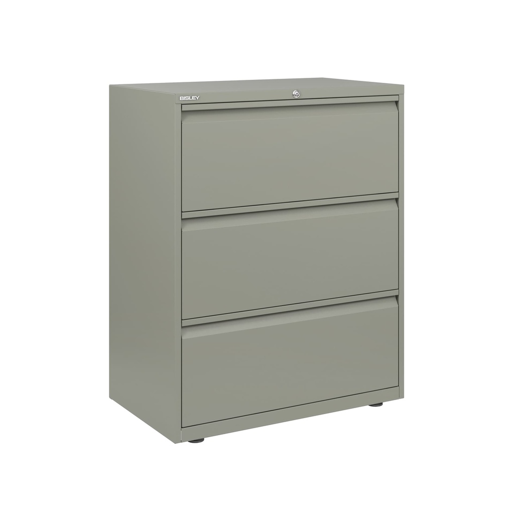 Archivador para carpetas colgantes Bisley Essentials color gris Goose oscuro