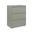 Archivador para carpetas colgantes Bisley Essentials color gris Goose oscuro