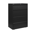 Archivador para carpetas colgantes Bisley Essentials color negro