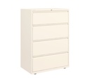 Archivador para carpetas colgantes Bisley Essentials color blanco tiza roto