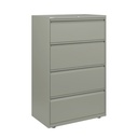 Archivador para carpetas colgantes Bisley Essentials color gris Goose oscuro