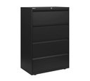 Archivador para carpetas colgantes Bisley Essentials color negro