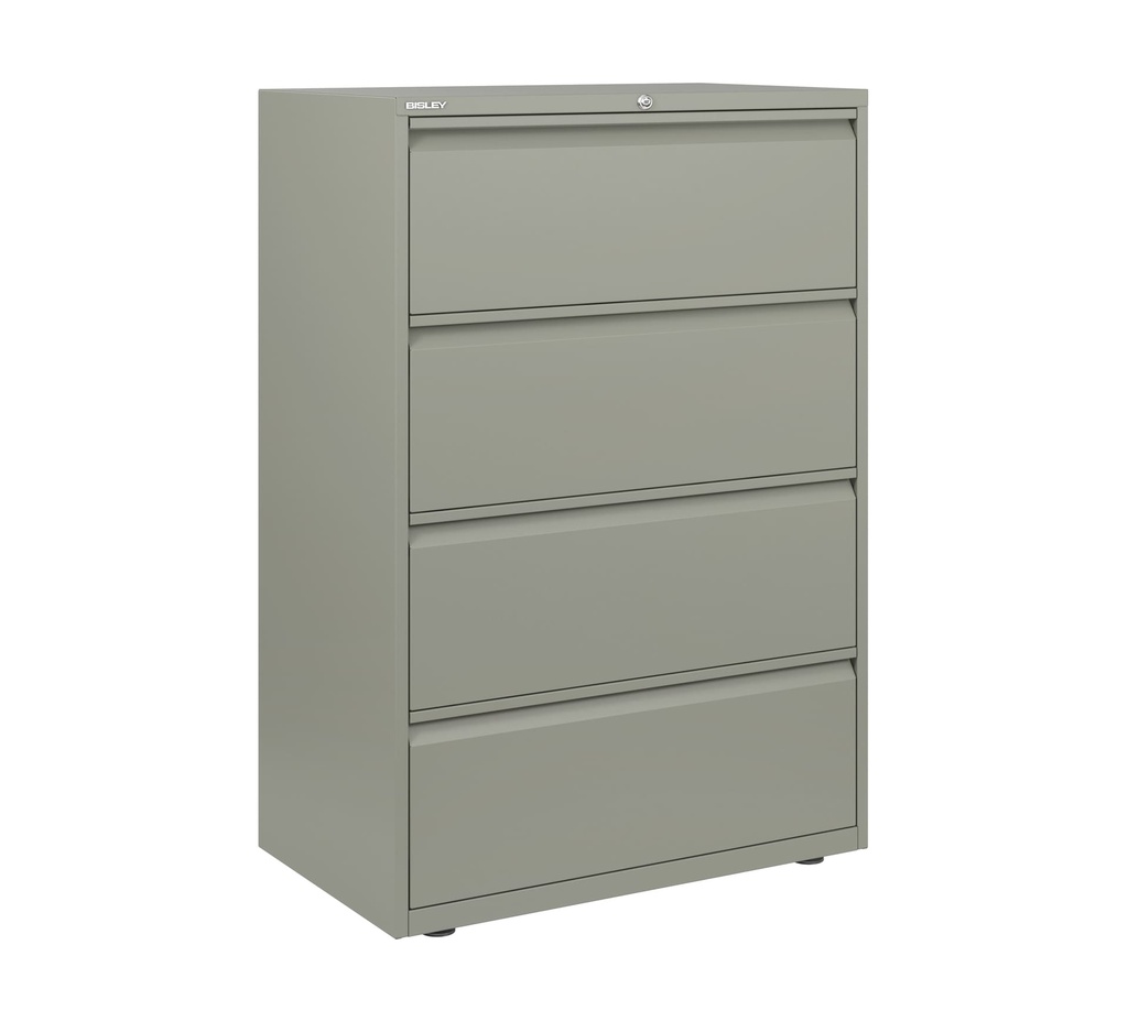 Archivador para carpetas colgantes Bisley Essentials color gris Goose oscuro