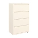 Archivador para carpetas colgantes Bisley Essentials color blanco tiza roto