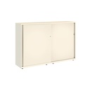 Armario color de diseño Bisley Glide con puertas correderas lisas