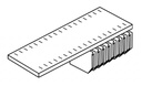 Estante para archivadores AZ y carpetas colgantes de armarios Bisley Glide