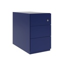 Cajonera móvil Bisley Note con 1 cajón personal y 1 de archivo en color azul Oxford