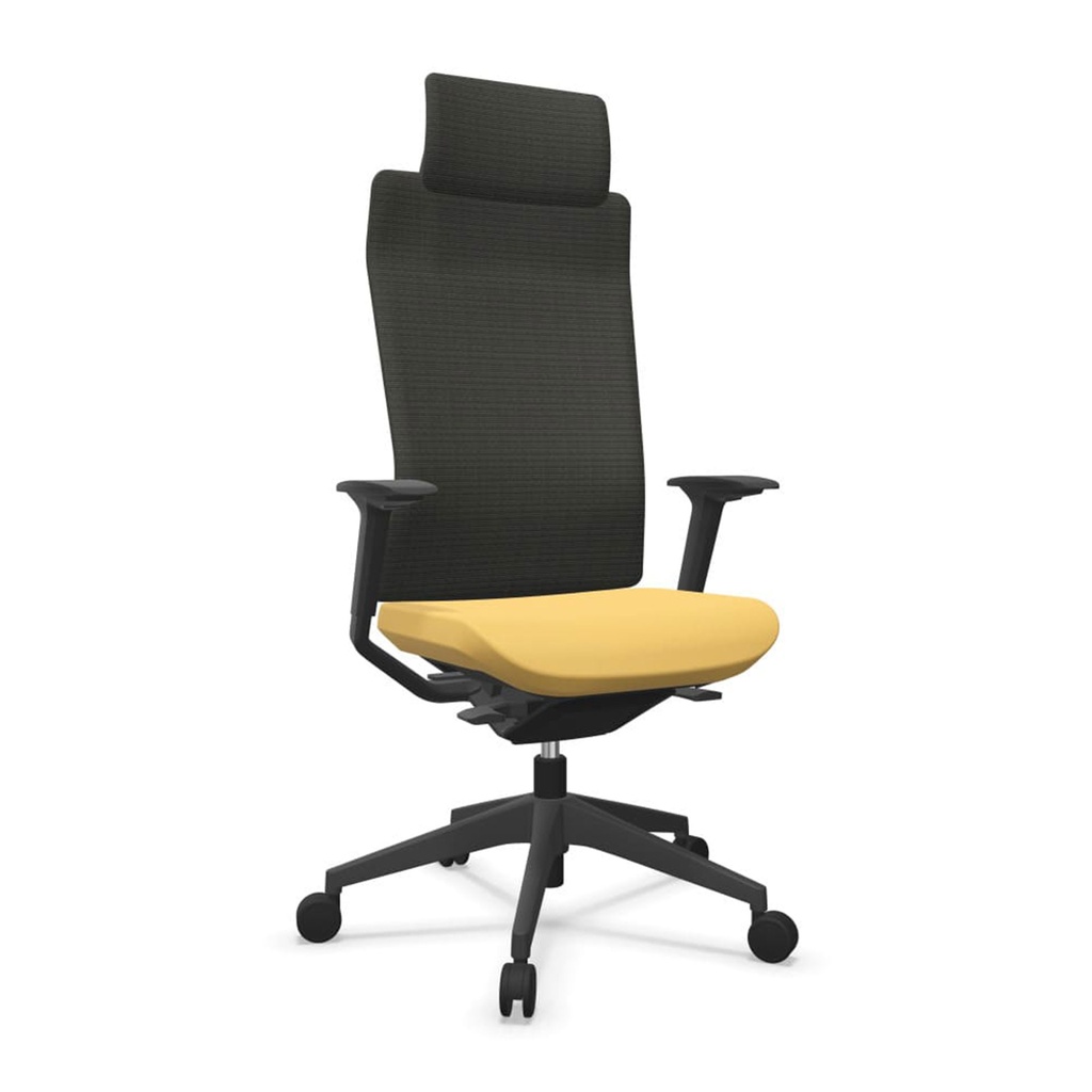 Silla TNK Flex ergonómica de oficina con diseño moderno y respaldo alto de malla