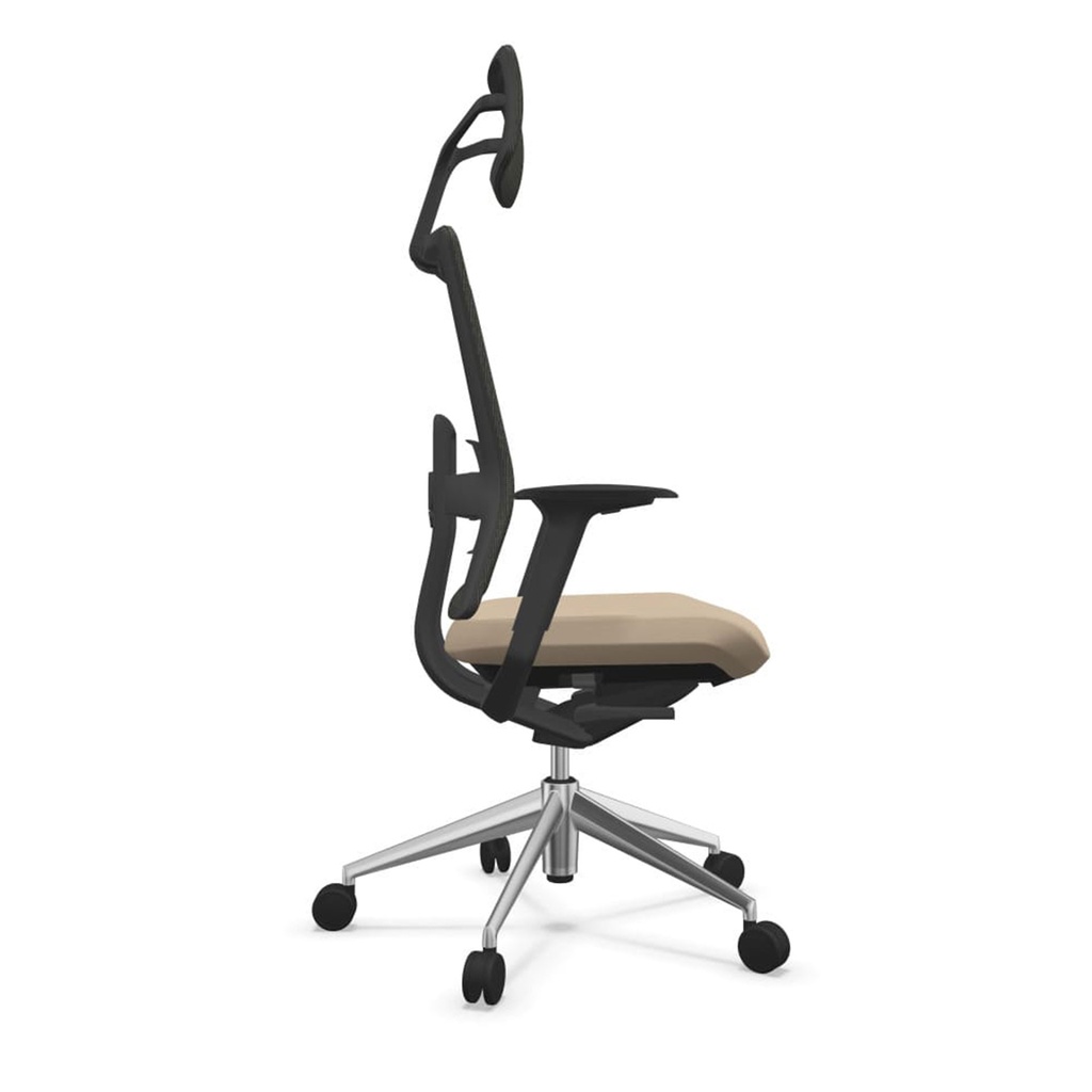 Silla TNK Flex ergonómica de oficina con diseño moderno y respaldo medio de malla