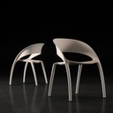 Silla de diseño Actiu Bee en color blanco