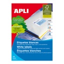 Etiquetas adhesivas A4 Apli