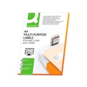 Etiquetas adhesivas A4 210 x 297 Q-Connect