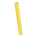 Rollo de papel kraft para manualidades de 5 metros de largo en color amarillo