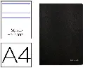 Libreta grapada A4 rayada 80 hojas Liderpapel