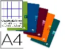 Libreta grapada A5 cuadriculado 48 hojas verde Scriptus
