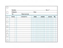 Recambio para anillas 1/4 cuentas corrientes Multifin (50 hojas)