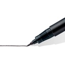 Rotulador permanente Staedtler Lumocolor 313 S rojo retroproyección punta superfina 0.4 mm Ref. 313-2