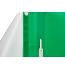 Fástener de plástico en dossier verde Q-Connect