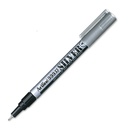 Rotulador permanente Artline 999XF plata punta fina