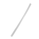 La espiral metálica para encuadernar en acabado plata 12 mm de diámetro con paso 5:1 se distribuye en cajas de 200 espirales