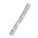 La espiral metálica para encuadernar en acabado plata 32 mm de diámetro con paso 5:1 se distribuye en cajas de 50 espirales