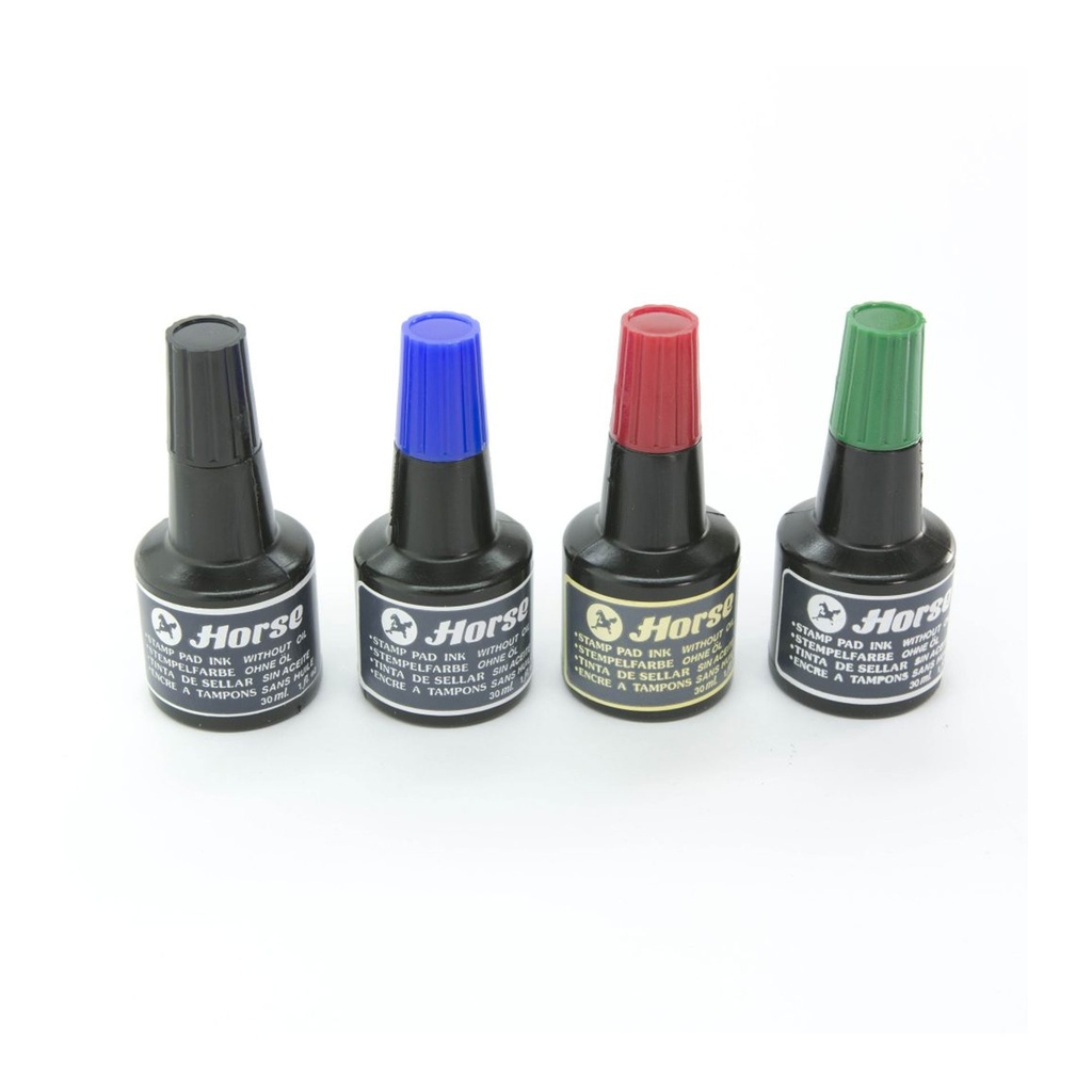 Tintas para tampón de colores Horse 30 ml