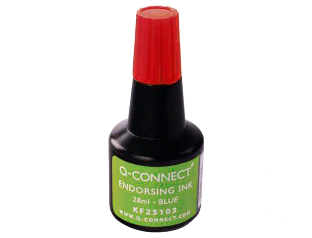 Tinta para tampón rojo Q-Connect