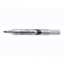 Rotulador Pentel Maxiflo MWL5S azul con tinta líquida, punta fina y pulsador de recarga integrado