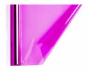 25 hojas de 50 x 65 cm de papel celofán rosa troqueladoen rollo de 0,50 x 16,25 m