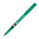 Bolígrafos roller Pilot V5 Hi-Tecpoint verde (Caja de 12)
